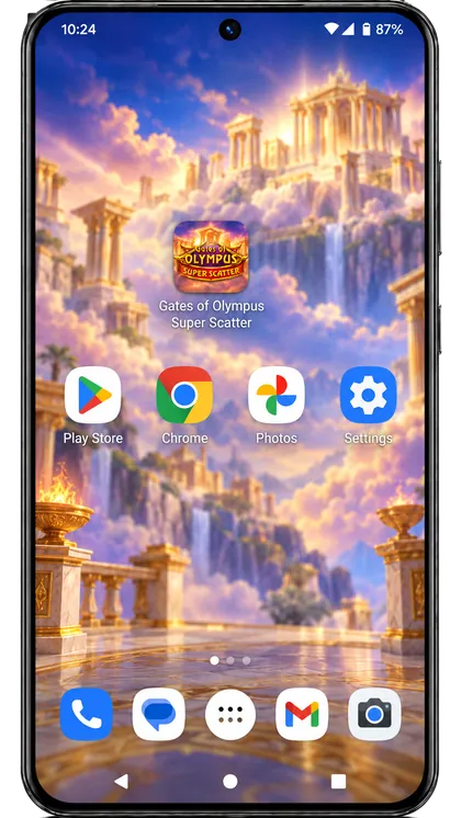 Samm 4: Gates of Olympus Super Scatter ikoon Androidi avakuval